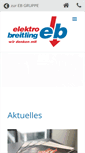 Mobile Screenshot of elektro-breitling.de